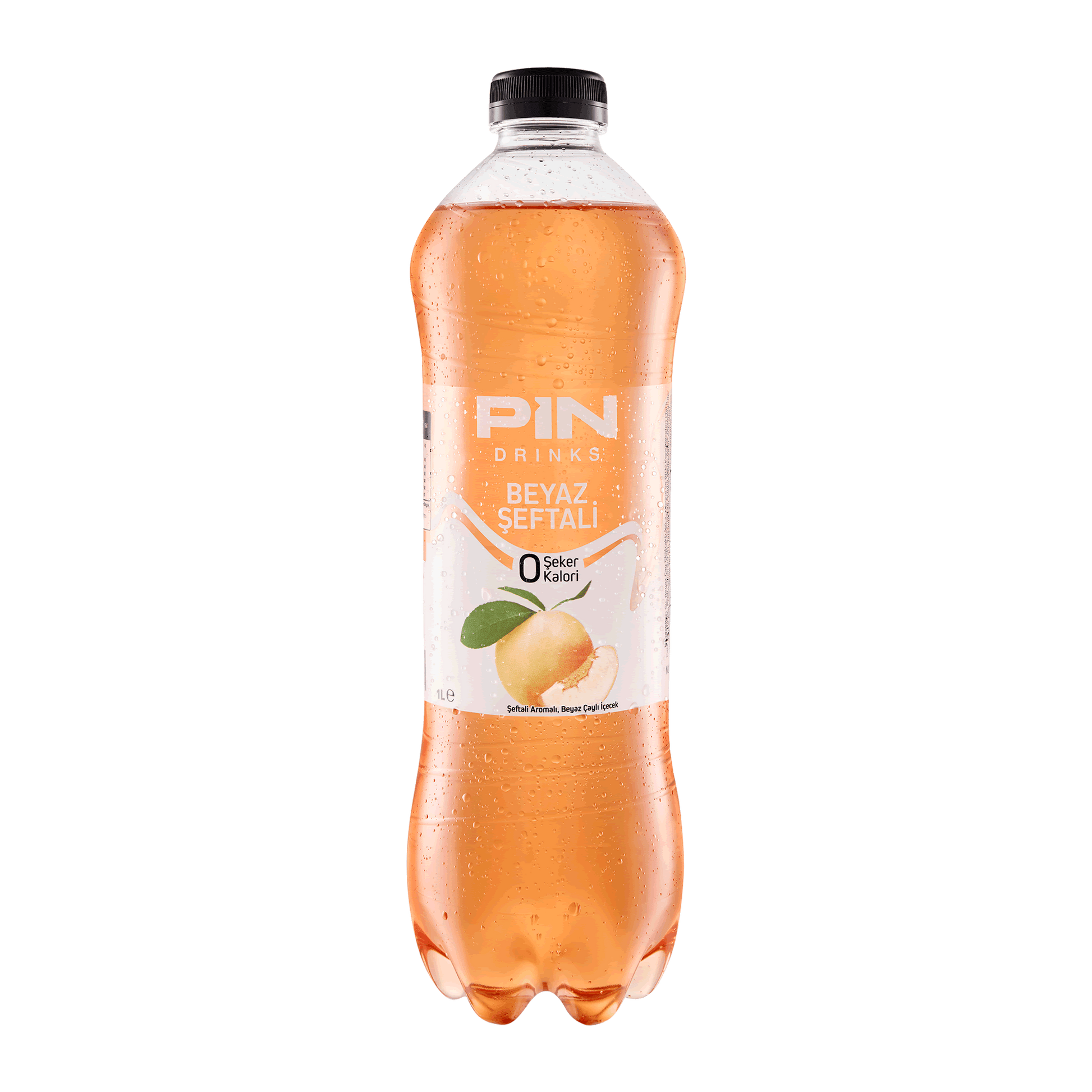 6 x White Peach 1 Liter Pet
