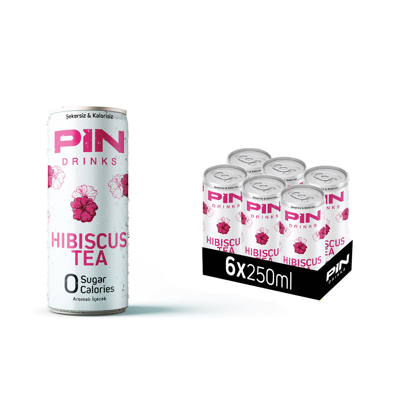 6 x Hibiskus 250 ml DOSE