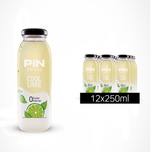12 x Cool Lime 250ml GLASS