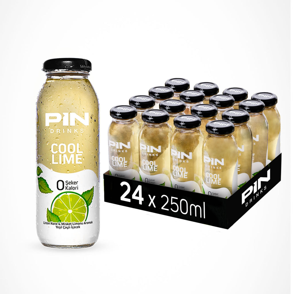 24 x Cool Lime 250 ml GLASS