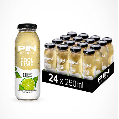 24 x Cool Lime 250 ml GLASS