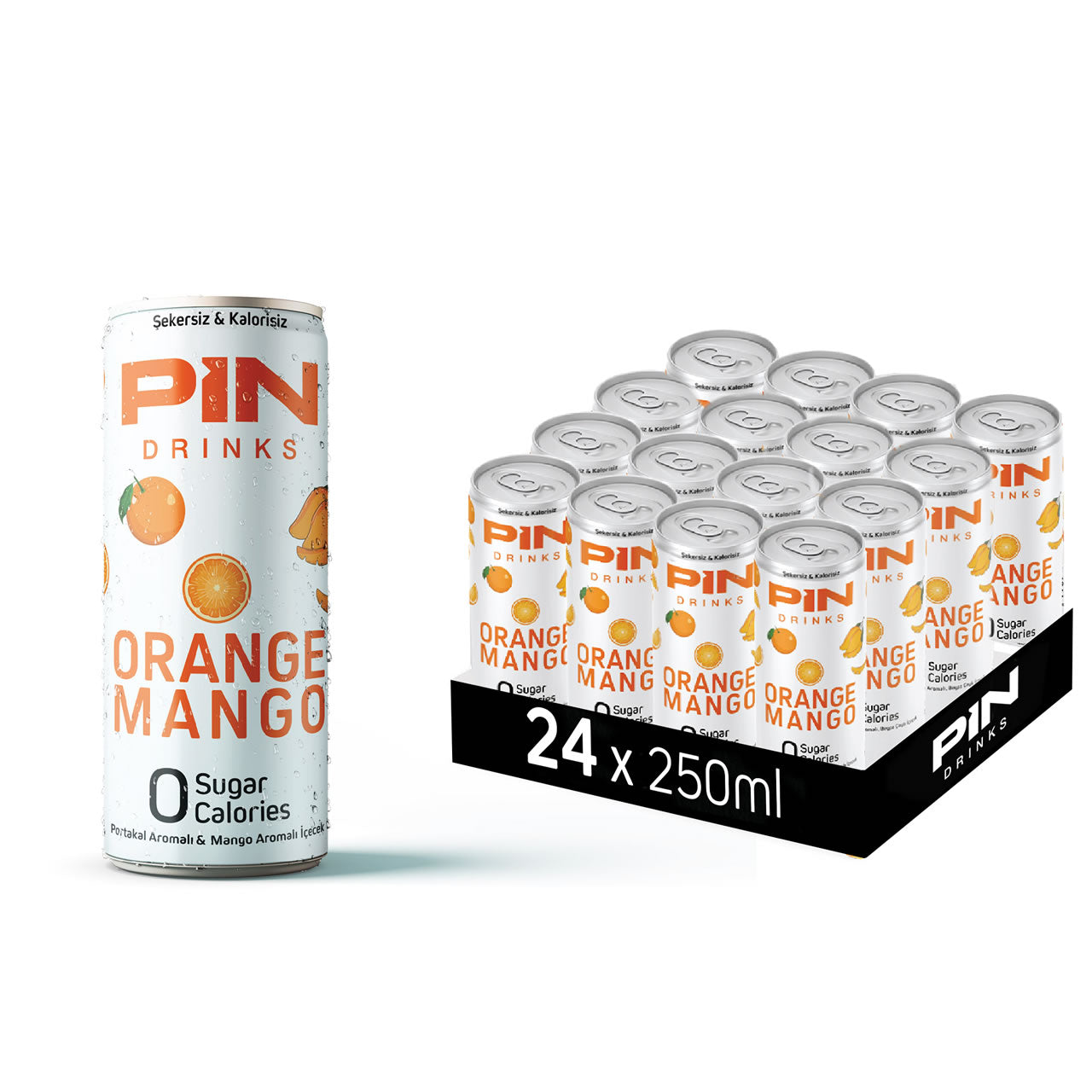 24 x Orange Mango 250 ml DOSE