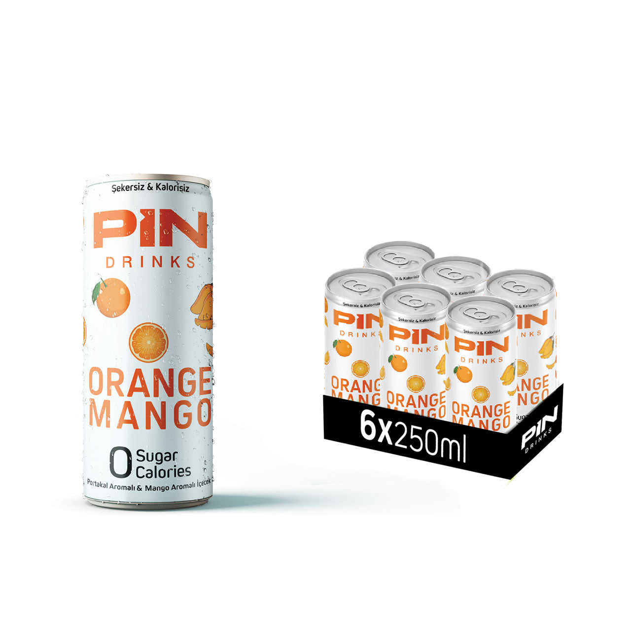 6 x Orange Mango 250 ml DOSE